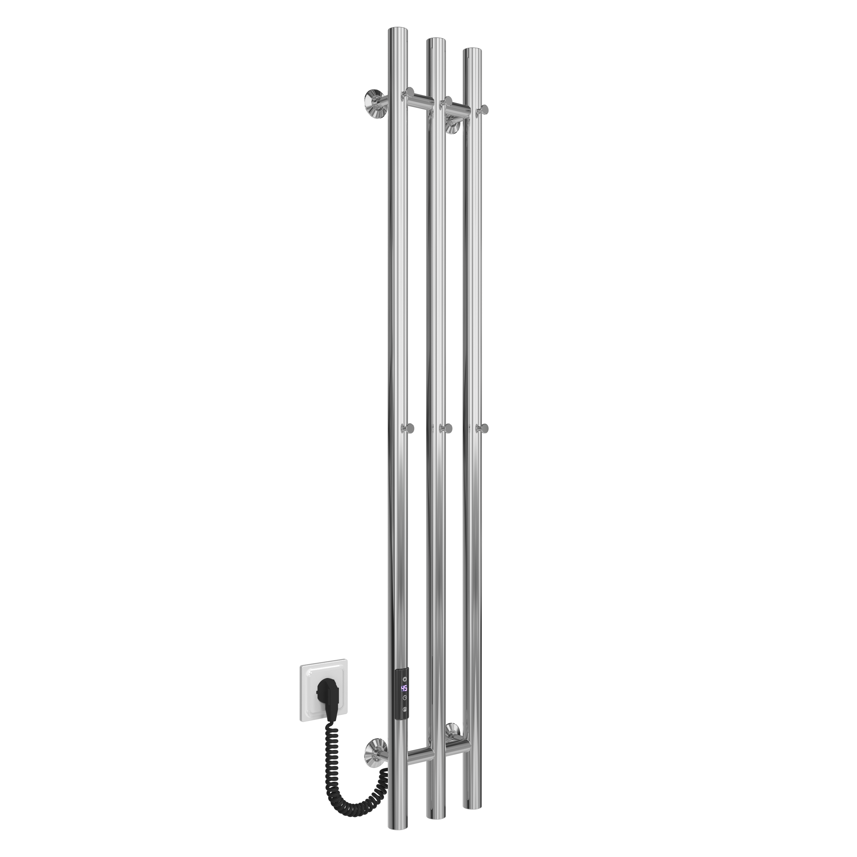 Полотенцесушитель электрический HEATPRO Kate P3 1200x150 хром