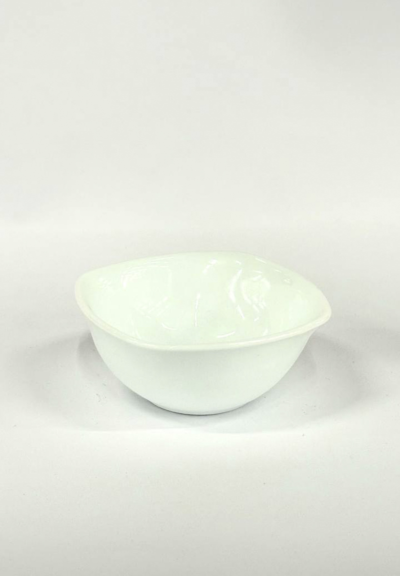 Салатник квадратный 5 115 стеклокер. белый