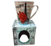 Кружка керамическая 400мл Romantic (АBD193)