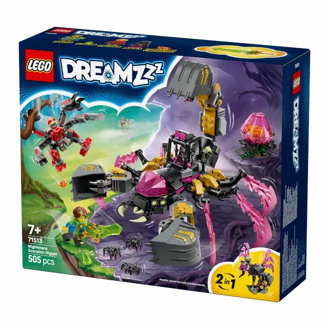 LEGO Dreamzzz Скорпион-копатель (71513)