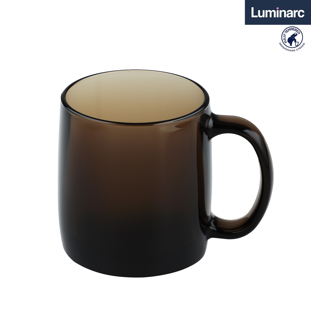 Кружка 380мл Нордик дымка стекл.