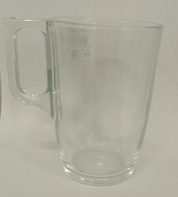 Чашка стеклянная 320мл Voluto