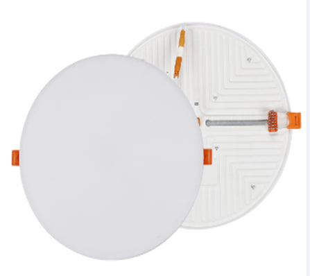 Светильник встраиваемый свтодиодный Даунлайт 12Вт 5000К круглый Белый 110*35*132/100