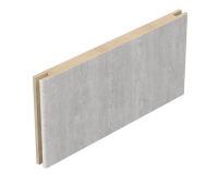 Дверной добор телескопический L (100*10*2100мм) эмаль светло-серый