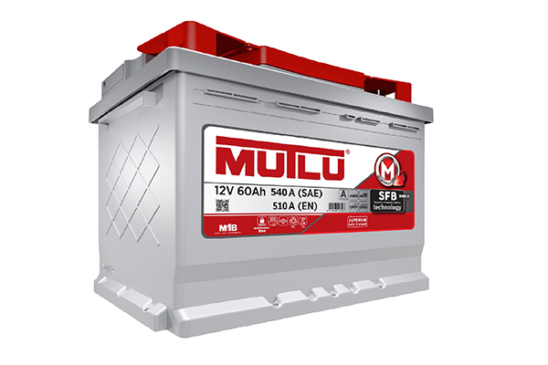 АКБ 12v 60 Ah 510A (EU) MUTLU (-/+)