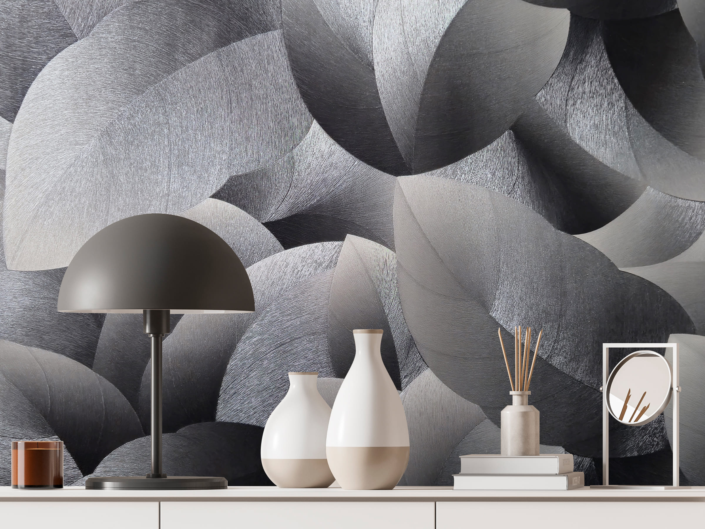 Обои Victoria Stenova Green арт. 588179 виниловые обои на флизелиновой основе, 1,06*10,05 м