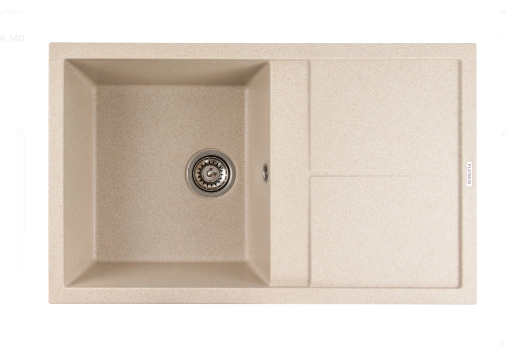 Кухонная мойка каменная SELENA 7950 сафари (сифон в комплекте)