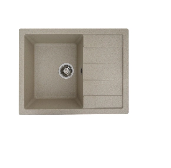 Кухонная мойка каменная INTENSO 6550 сафари (сифон в комплекте)