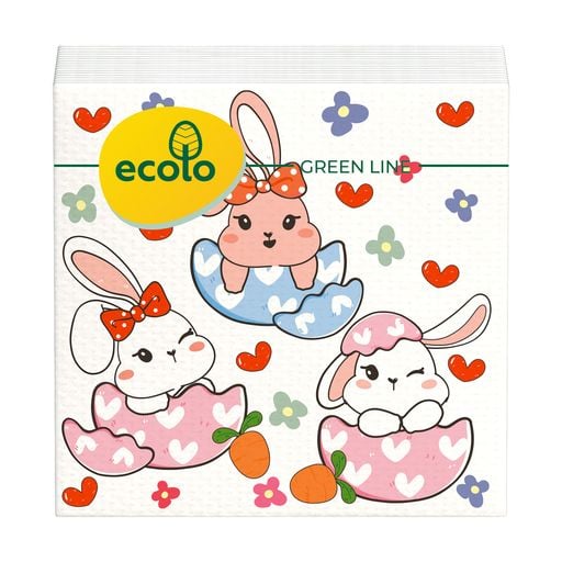 Салф,ECOLO 33*33 Пасха 2сл16шт