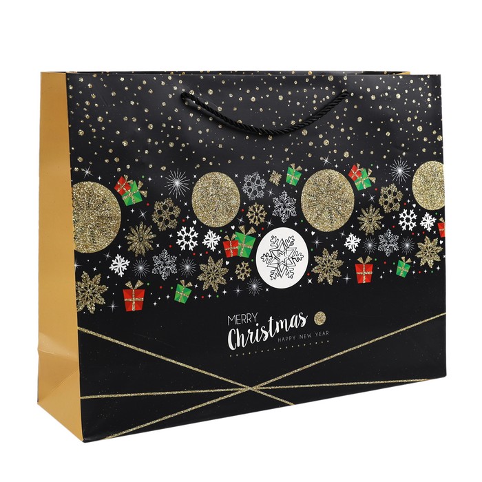 Пакет подарочный 25x32x11см (10199M) ТМ Global Christmas