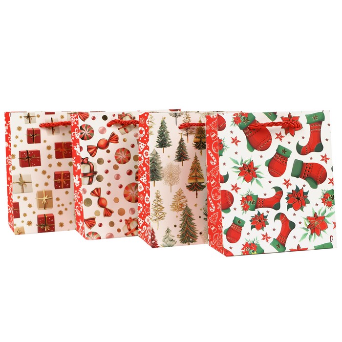 Пакет подарочный 12x14см (10126XS) ТМ Global Christmas