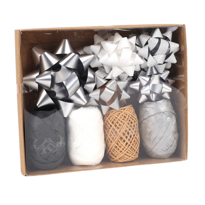 Лента с бантом (набор) (21251-4/144) ТМ Global Christmas