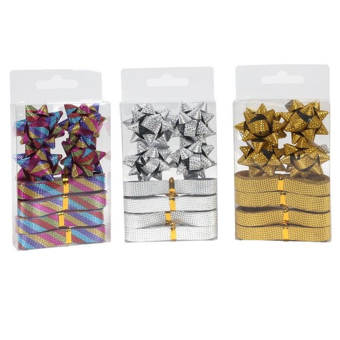 Лента с бантом (набор) (21251-24) ТМ Global Christmas