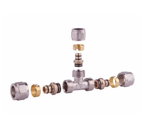 Тройник для М/П трубы d.16 ТМ (10/80 шт/упак) Thermo Alliance