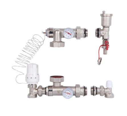 Смесительная группа без байпаса (SF006W25) 1\'\' ТМ Thermo Alliance