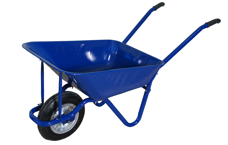 Тачка строительно-садовая STAR модель 80 лт – с полиуретановым колесом