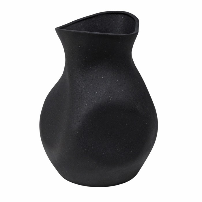 Ваза, Сфера, Керамика, Черный, DA00249, ORIENS