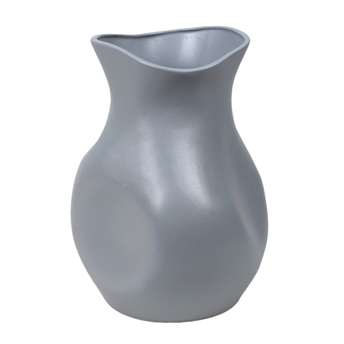 Ваза, Сфера, Керамика, Серый, DA00362, ORIENS