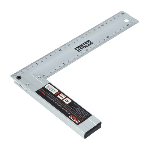 Угольник алюминиевый 250 FASTER TOOLS