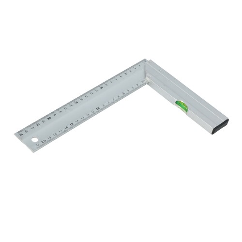 Угольник алюминиевый с уровнем 350 FASTER TOOLS