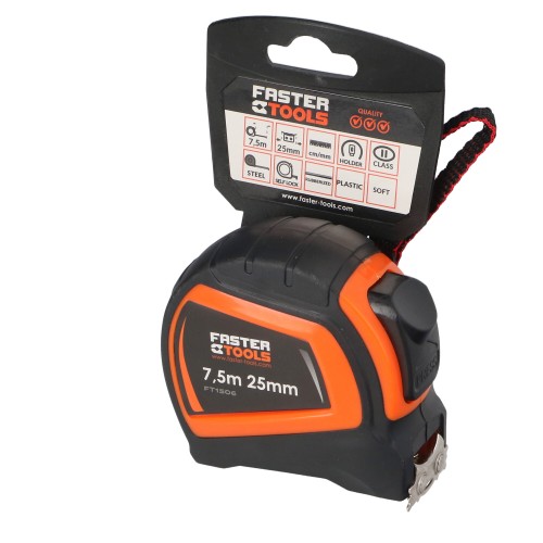 Рулетка 3m 16mm FASTER TOOLS