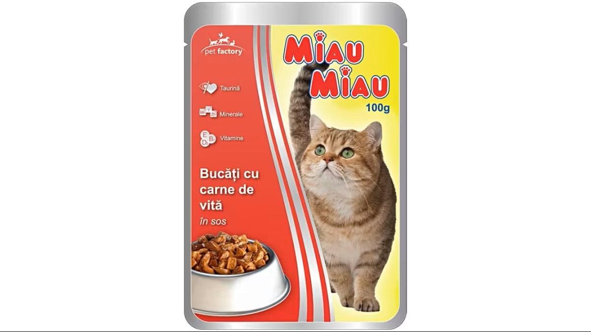 MIAU кур/печень/соус 100г