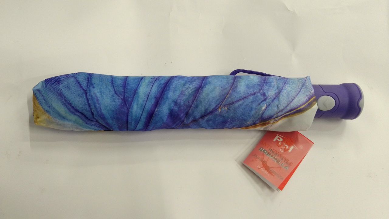 Зонт полуавтомат 8сп.d100см (бабочки)