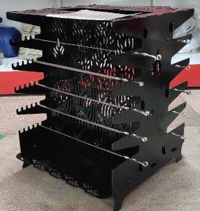 Мангал вертикальный