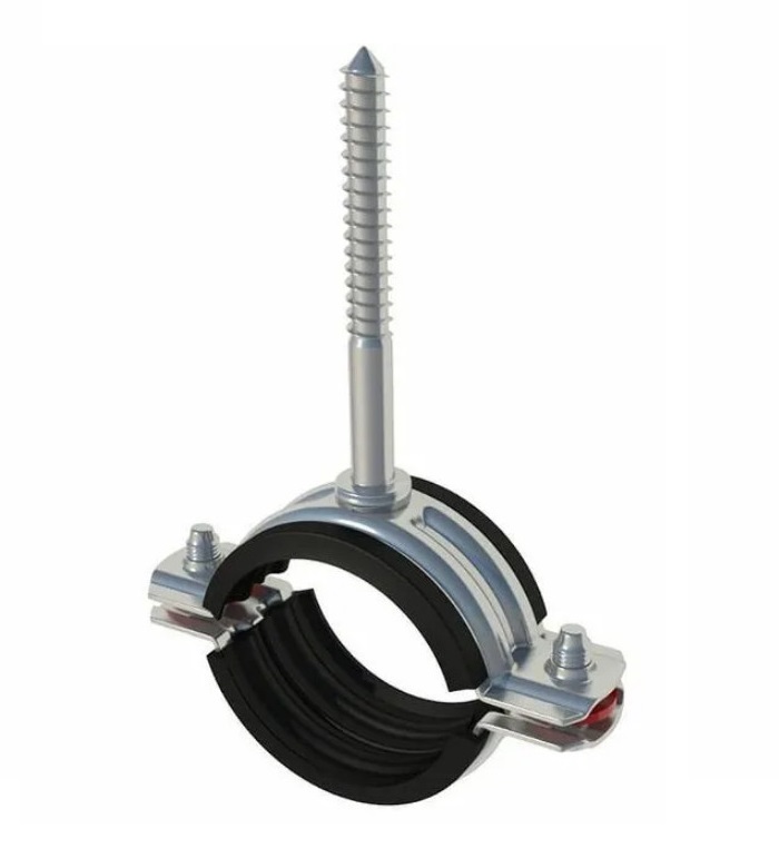 Хомут металлический (М80х80мм) 40-43 мм (1 1/4) ТМ ASG