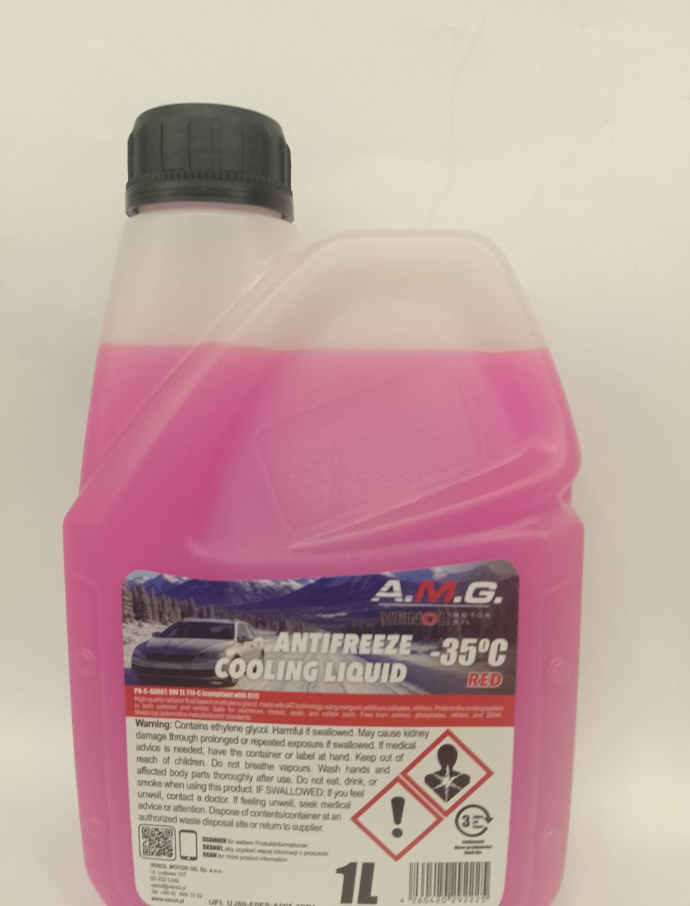 Антифриз AMG -35°C RED 1L