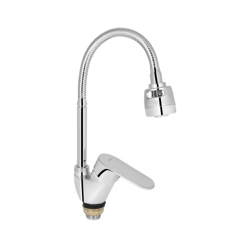 Смеситель одноручный, Цинк, для кухни рефлектор (Tani 008F4) ТМ Lidz