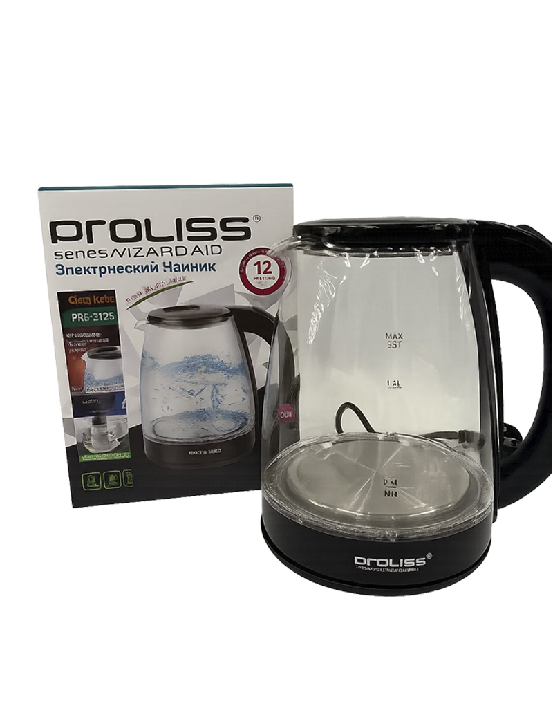 Электрочайник 2л стекл. PRO-2126 ТМ PROLISS
