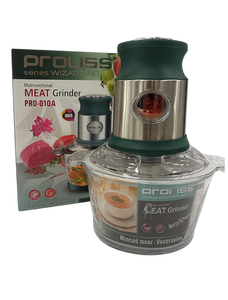 Кухонный комбайн 400Вт стекл.чаша 2л PRO-5104 ТМ PROLISS