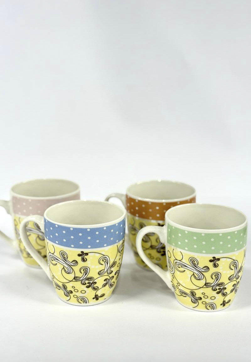 Кружка керамическая 250мл (ХВ-1) абстракция