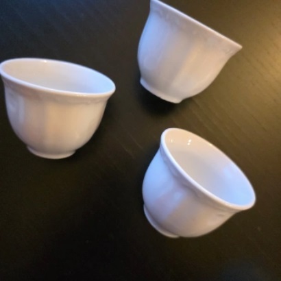 Кружка керамическая 190мл белая Т270