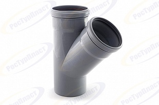 Тройник кан. PP 110/110 мм 45° (12 уп) ТМ ASG