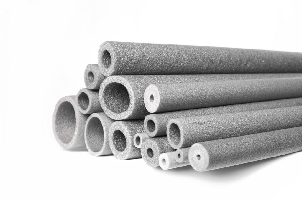 Трубная изоляция ODE 76, стенка 9 мм 1ед=2м. 54 м/уп