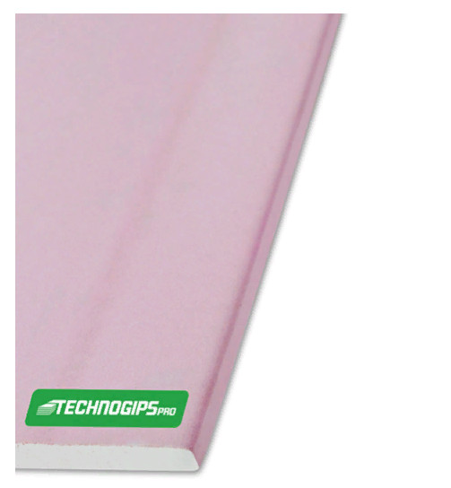 Гипсокартон Огнестойкий 12,5/1200/2500mm (60 л./пал) ТМ Technogips
