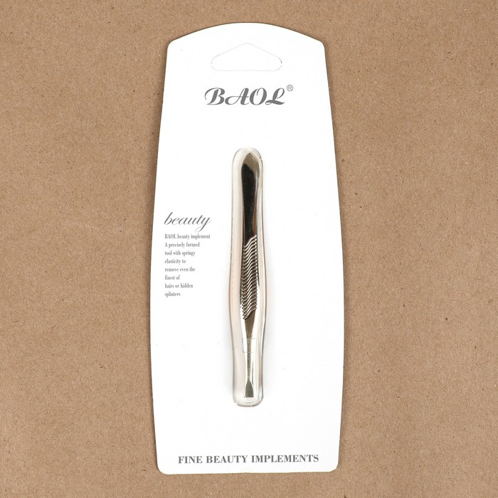 Пинцет, НС, Золотистый, A1-3307 BAOL