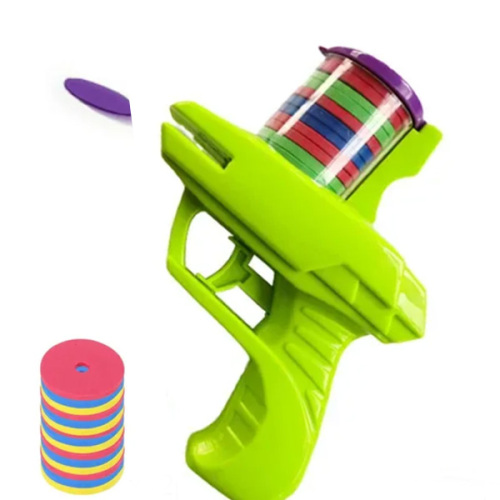 Пистолет Space Freesbee Gun, зеленый