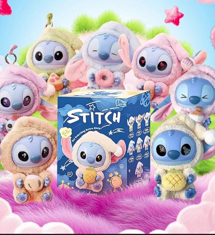 Брелок Labubu - Stich