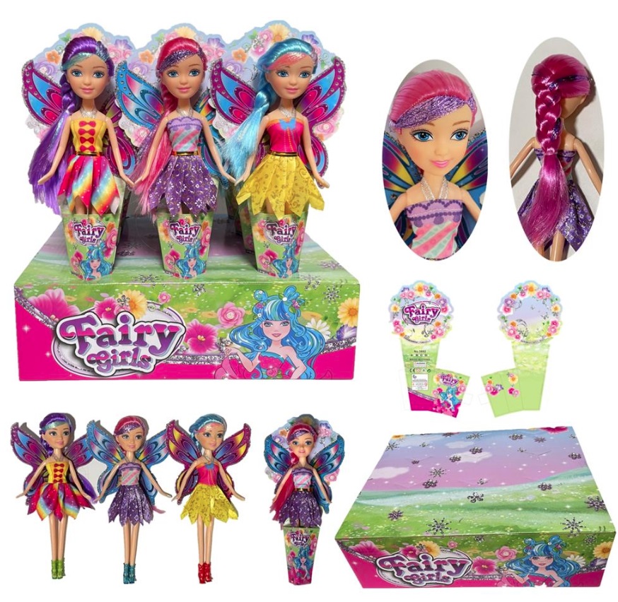 Кукла Fairy Girs в платье 23 см