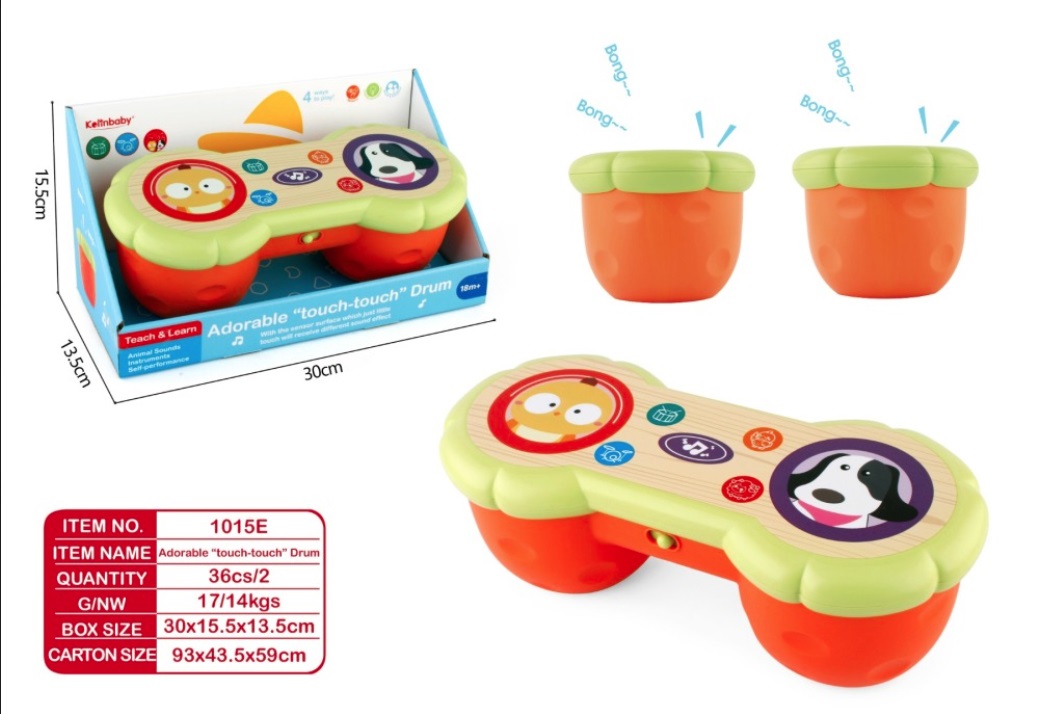 Барабан детский со звуком