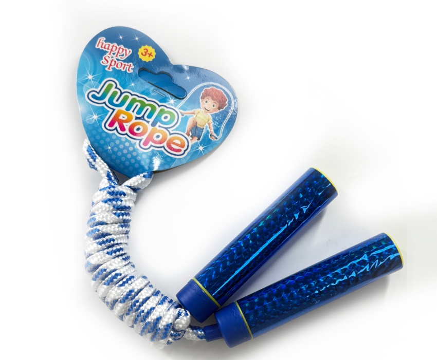 Скакалка Happy sport, синяя