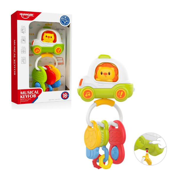 Ключи игрушка для малышей свет/звук