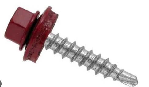 Саморез кровельный по дереву 4,8х35 красная окись (блистер 20шт) ТМ Wkret-Met