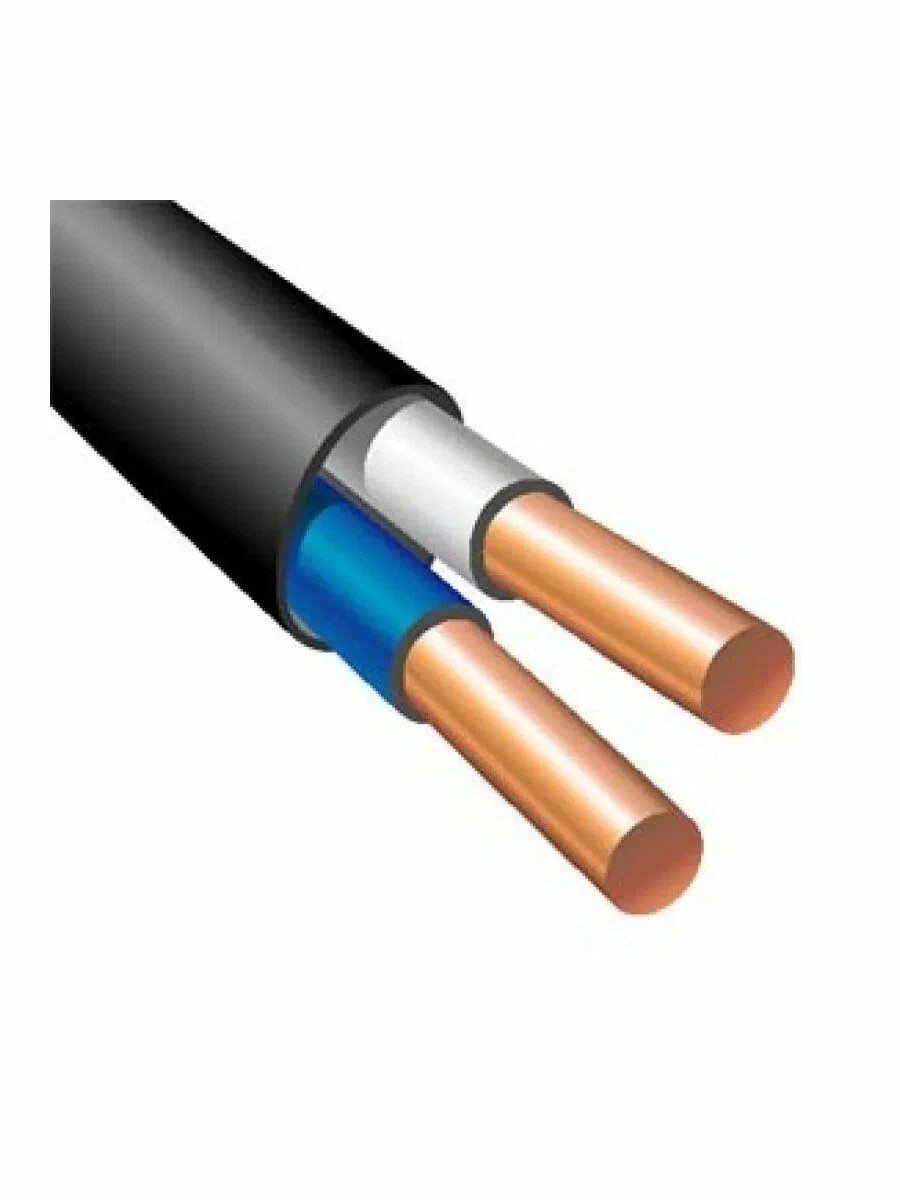 Провод ВВГ-П 2х2,5(ож)-0,66 ТМ Молдавкабель