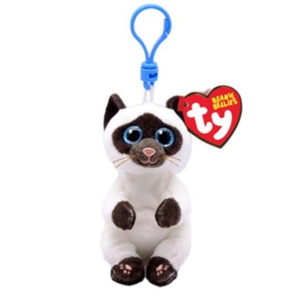 Брелочек Кошечка Miso 8,5см (Beanie babies clip)