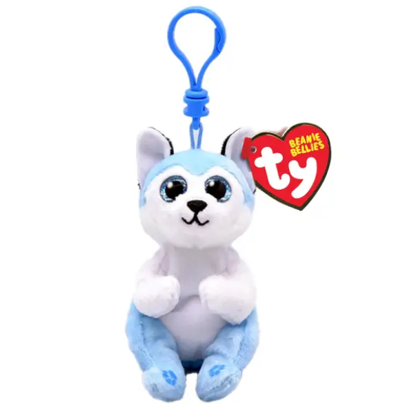 Брелочек Собачка Thunder 8,5см (Beanie babies clip)