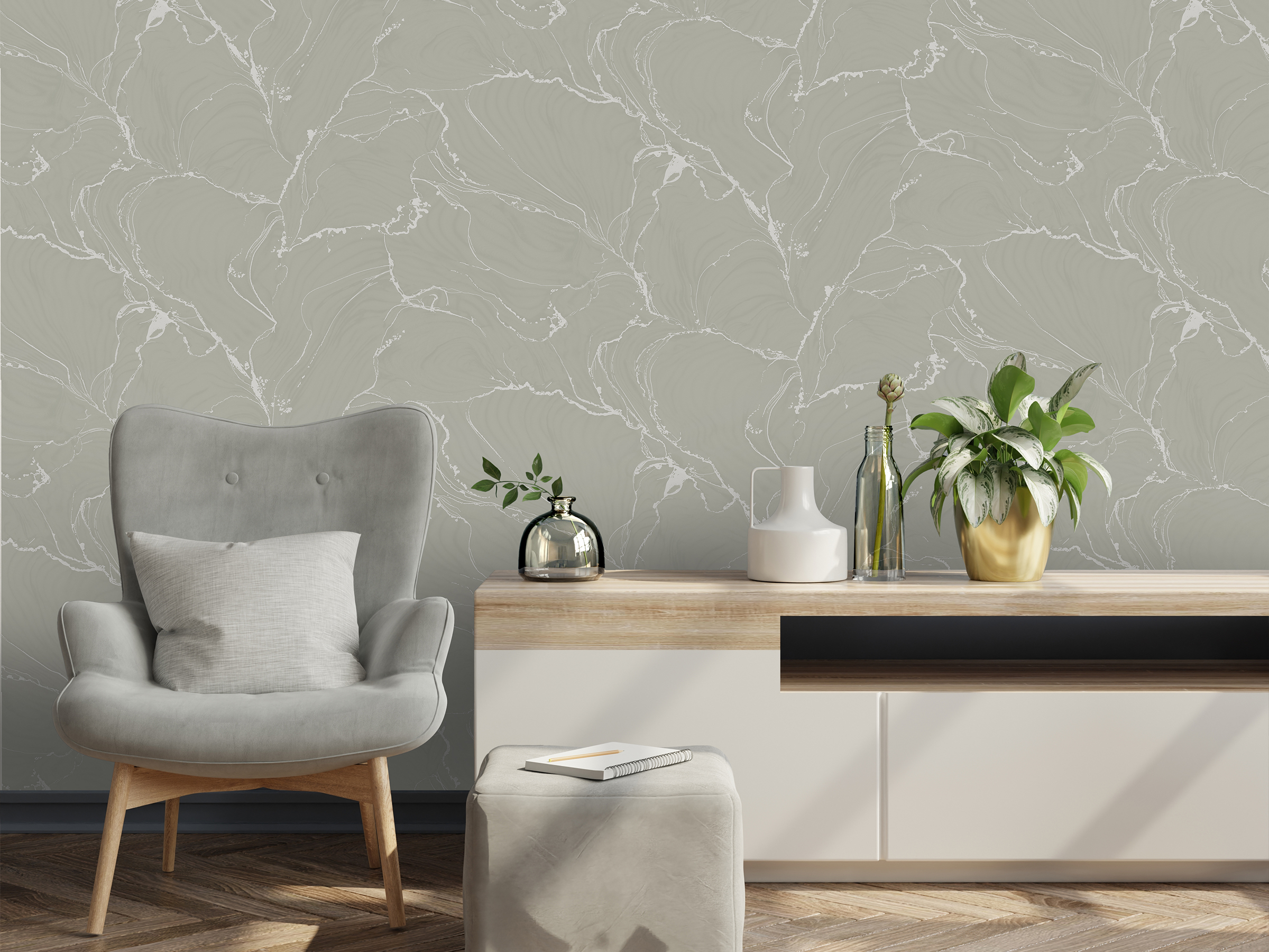 Обои Victoria Stenova Spectrum 588943 виниловые обои на флизелиновой основе, 1,06*10,05 м